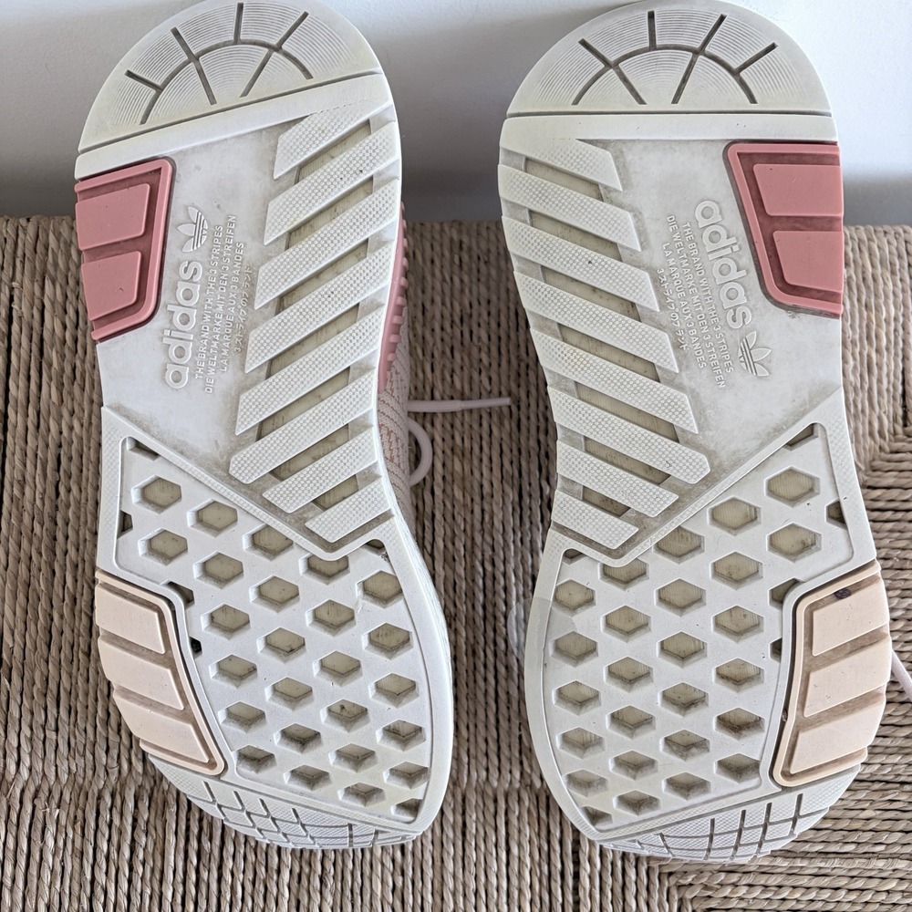 Adidas Originals NMD_W1 Womens Sz 9 US Sneakers Wonder Quartz Cloud White Active - Picture 7 of 8
